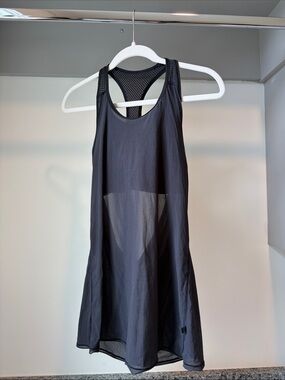Lululemon Black Mesh Racerback Tank